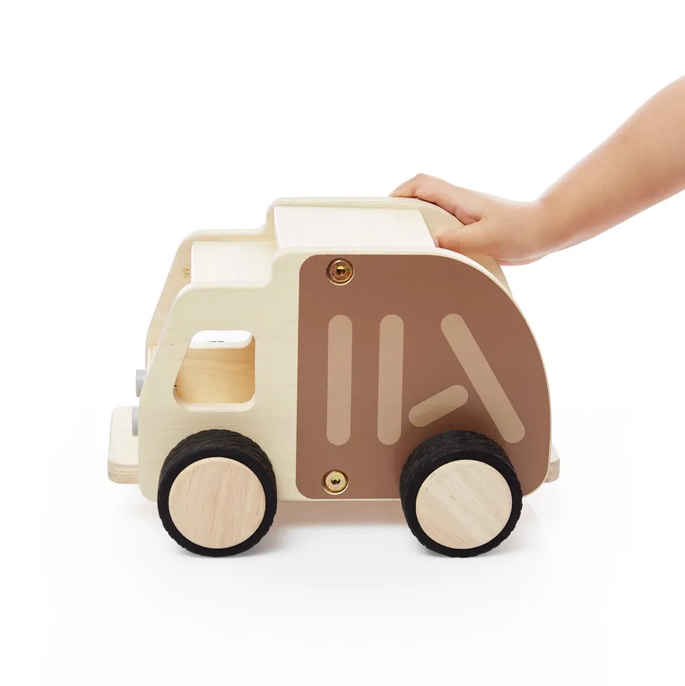 Guidecraft Wooden Garbage Truck
