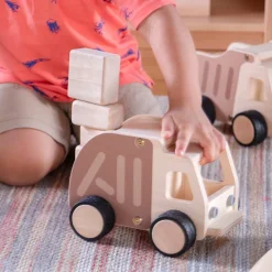 Guidecraft Wooden Garbage Truck