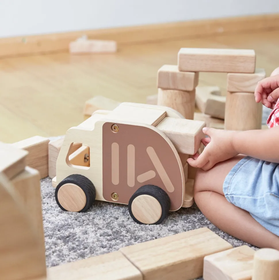 Guidecraft Wooden Garbage Truck