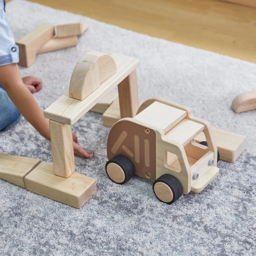 Guidecraft Wooden Garbage Truck