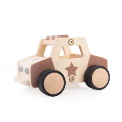 Guidecraft Wooden Police Car