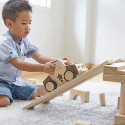 Guidecraft Wooden Police Car