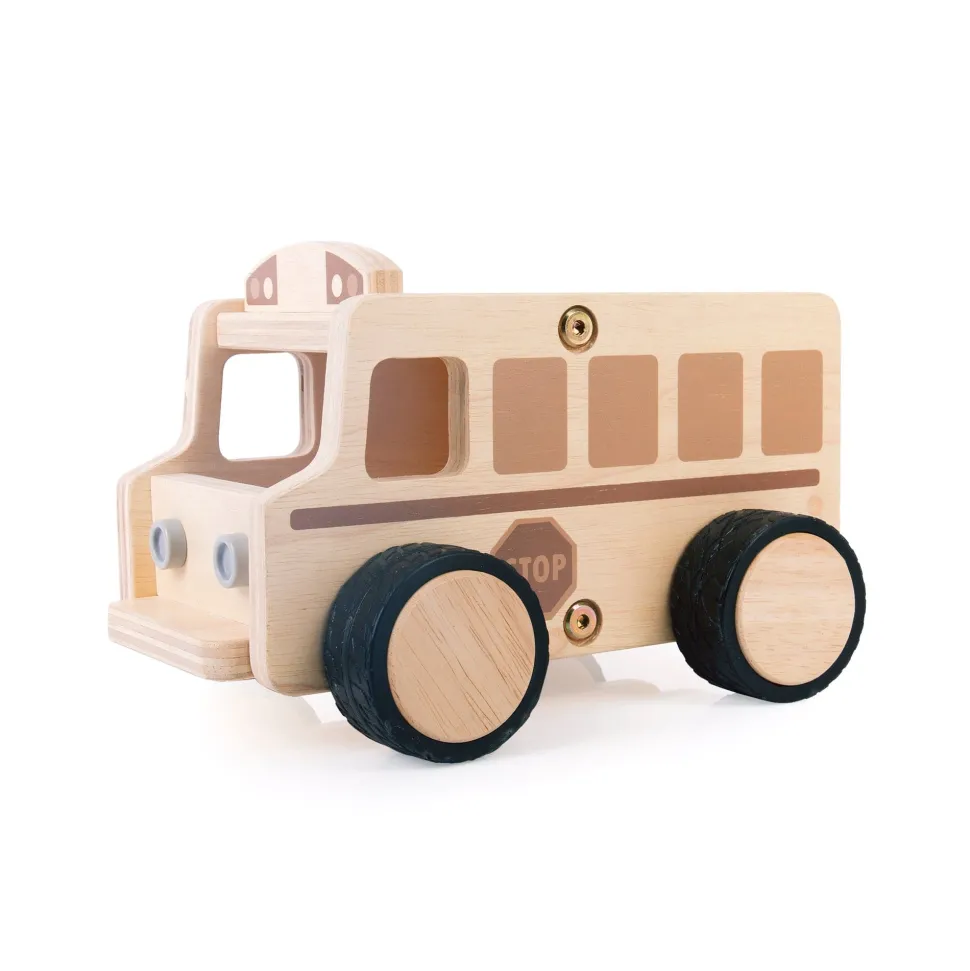 Guidecraft Wooden School Bus
