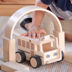 Guidecraft Wooden School Bus