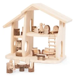 Guidecraft Woodlands Dollhouse Set