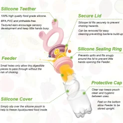 HAAKAA Fresh Food Feeder & Cover Set - New Version