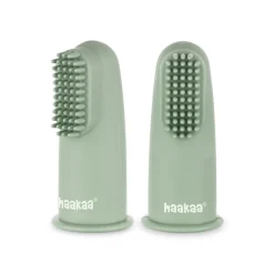 HAAKAA Silicone Finger Toothbrush 2pcs