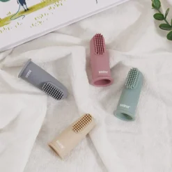 HAAKAA Silicone Finger Toothbrush 2pcs