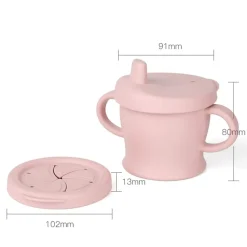 HAAKAA Silicone Sip-N-Snack Cup (250ml)