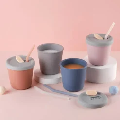 HAAKAA Silicone Sippy Straw Cup (150ml)