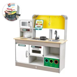 Hape Deluxe Kitchen with Fun Fan Stove