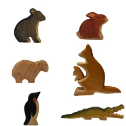 HolzWald Australian Zoo Animals Bundle