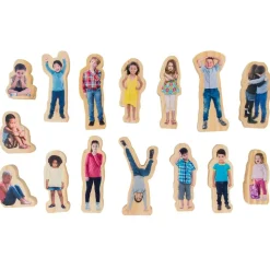 How Am I Feeling today – Wooden people