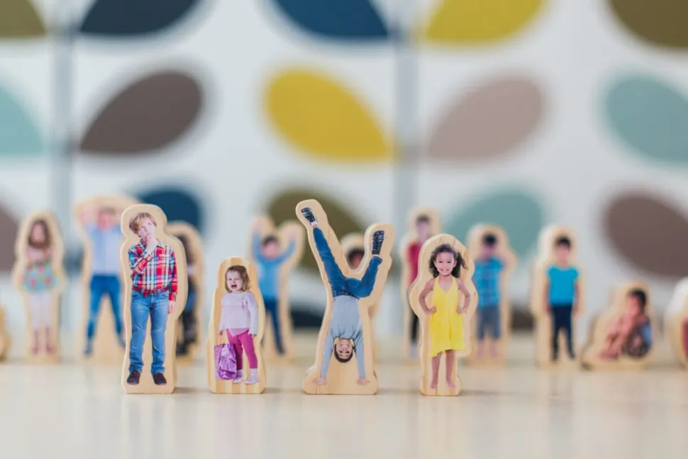 How Am I Feeling today – Wooden people