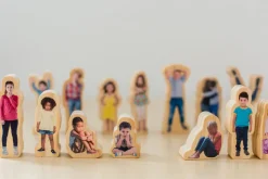 How Am I Feeling today – Wooden people