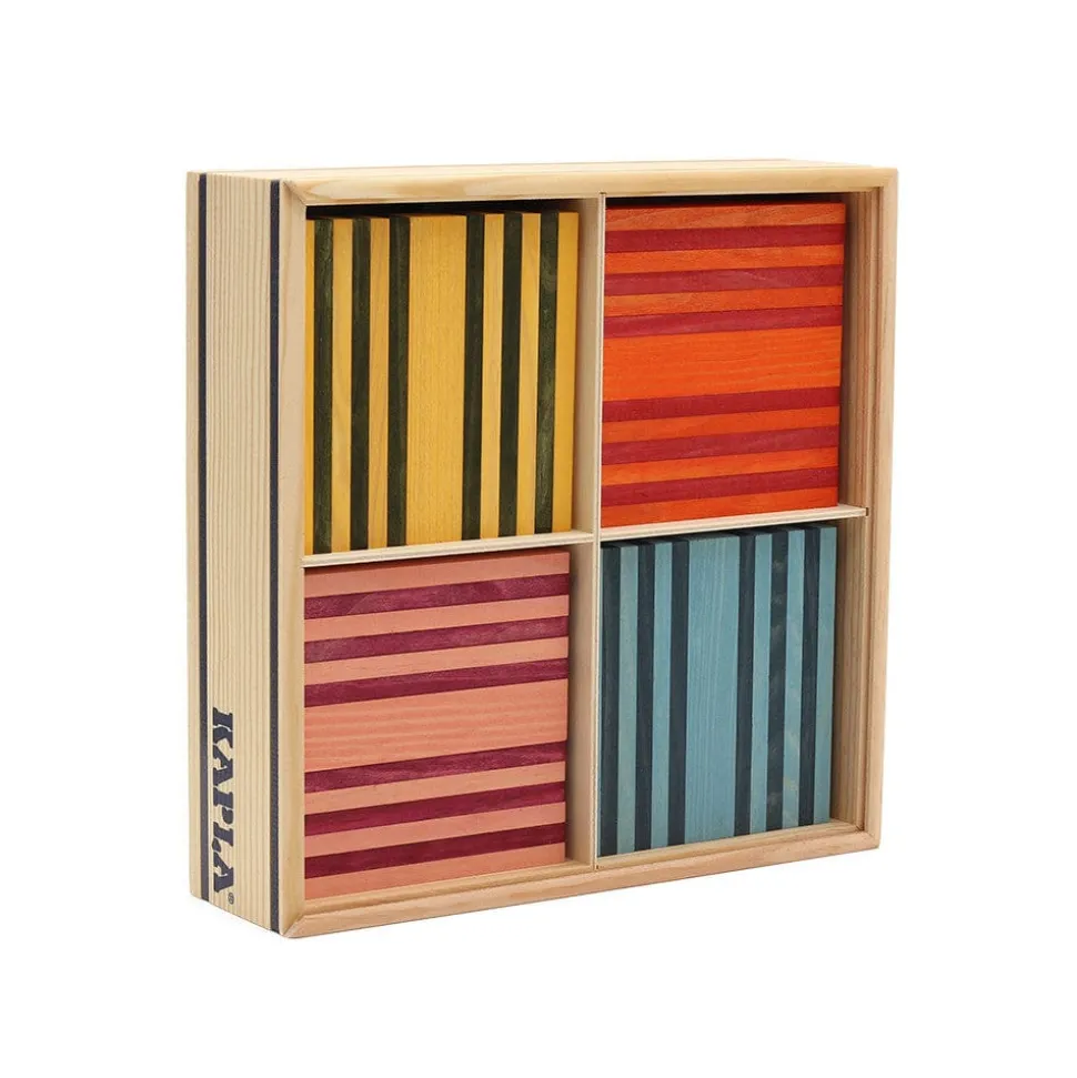 KAPLA Blocks Building Planks - 100 Octocolour Set