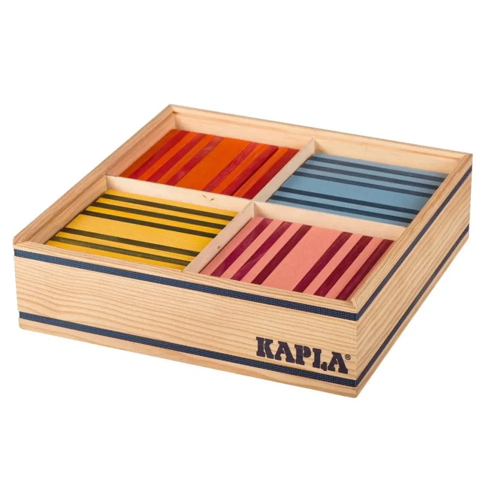 KAPLA Blocks Building Planks - 100 Octocolour Set