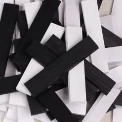 KAPLA Blocks Building Planks - 100 Black & White Set