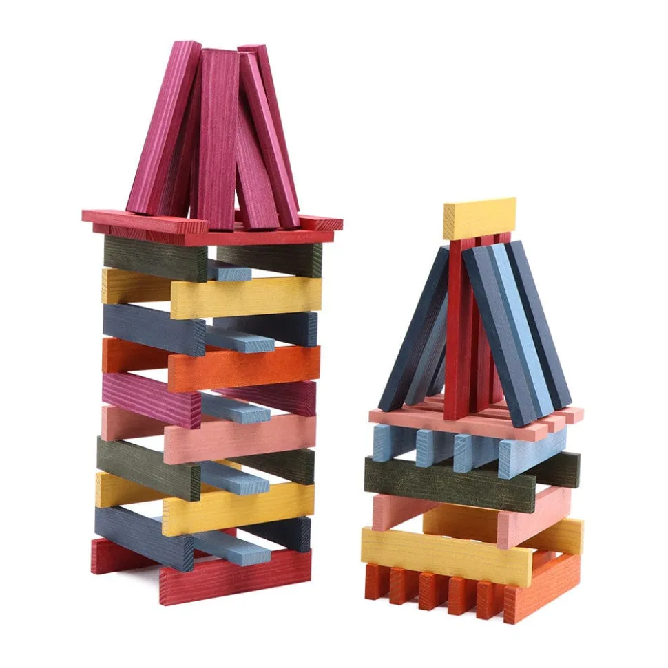 KAPLA Blocks Building Planks - 100 Octocolour Set