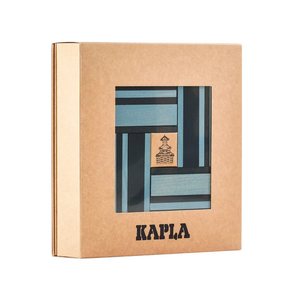 Kapla Book and Colours - Light Blue/Dark Blue
