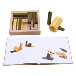 Kapla Book and Colours - Yellow/Green