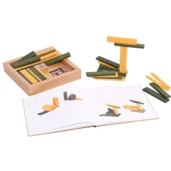Kapla Book and Colours - Yellow/Green