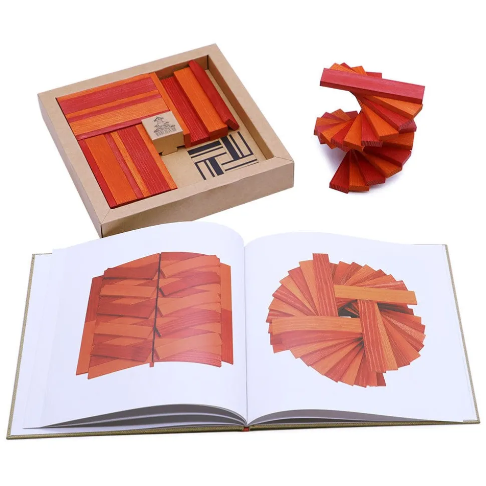 Kapla Books and Colours - Red/Orange