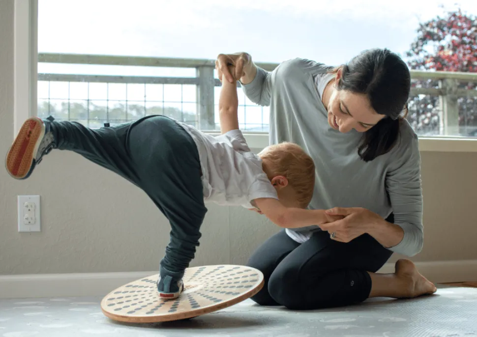 Kinderfeets Bamboo Balance Disk