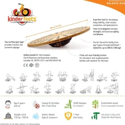 Kinderfeets Bamboo Balance Disk