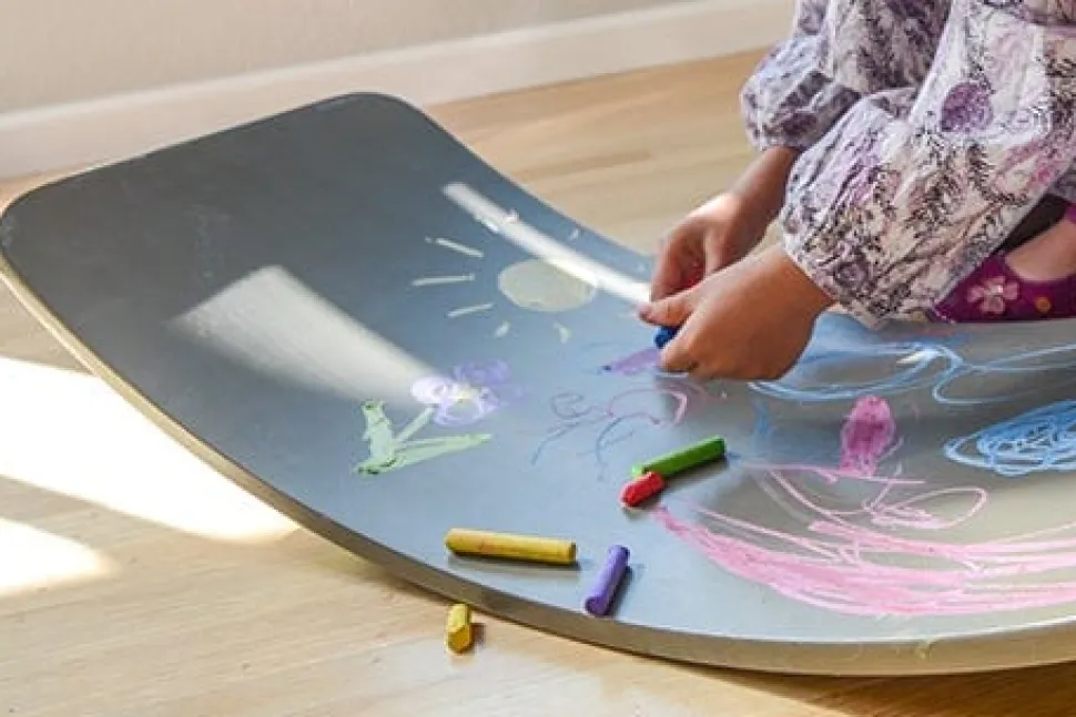 Kinderfeets Kinderboard Balance Board - Chalkboard