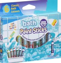 Little Brian Bath Paint Sticks 6 pk