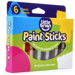 Little Brian Paint Sticks - Classic 6 pk