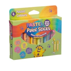 Little Brian Paint Sticks - Pastel 6pk