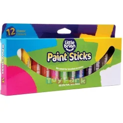Little Brian Paint Sticks - Classic 12 pk