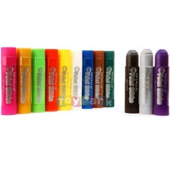 Little Brian Paint Sticks - Metallic 12 pk