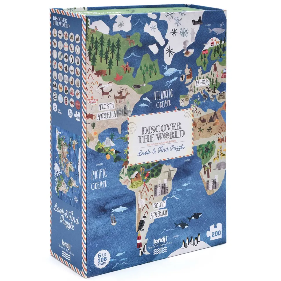 Londji Observation Puzzle - Discover The World