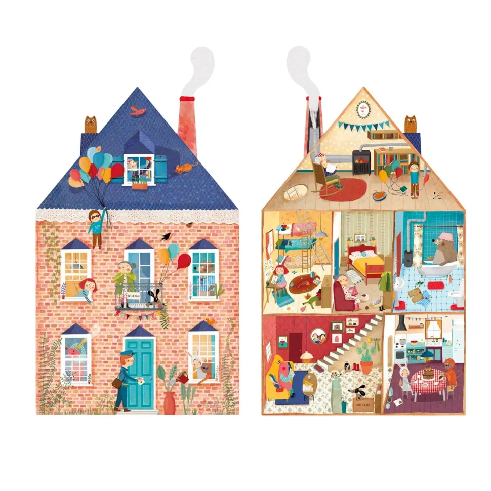 Londji Reversible Puzzle - Welcome To My Home