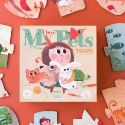 Londji Reversible Puzzles - I Love My Pets