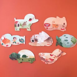 Londji Reversible Puzzles - I Love My Pets