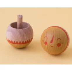 Londji Sun & Moon Magic Wooden Spinning Tops