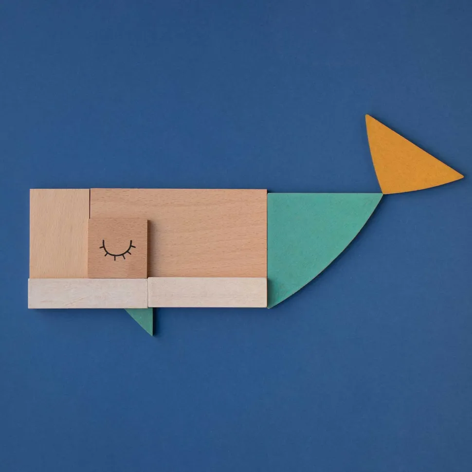 Londji The Fox & The Mouse Wooden Shape Set