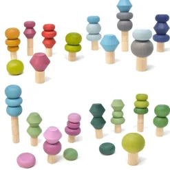 Lubulona Stacking Trees All Seasons Set