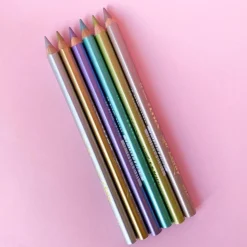 Lyra Colour Giants Lacquered 6 Metallic Pencils