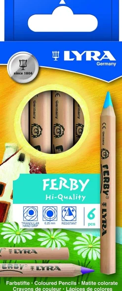 Lyra Ferby (short) Standard 6 Assorted Unlacquered
