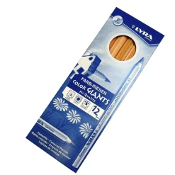 Lyra Pencils Color Giants 4-Color Hexagonal Box of 12