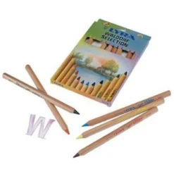 Lyra Super Ferby unlacquered Waldorf 12 assorted colours