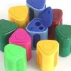 Lyra Twin-hole Triangular Shaped Colourful Pencil Sharpener
