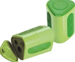 Lyra Twin-hole Triangular Shaped Colourful Pencil Sharpener