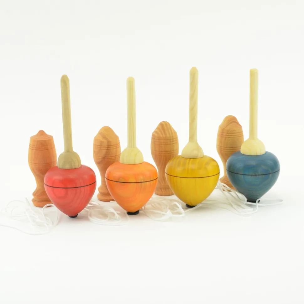 Mader Pull Off Spinning Top