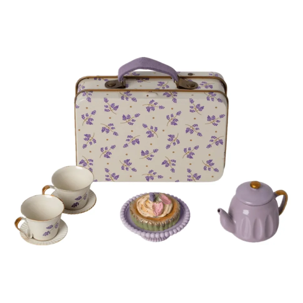 Maileg Afternoon Treat for Mouse - Purple Madelaine